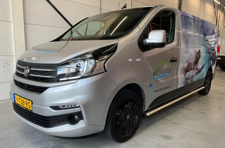 BLS Outdoor neemt nieuwe Fiat Talento in gebruik!