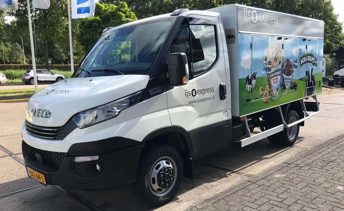 IJsExpress neemt IVECO Daily bezorgwagen in gebruik