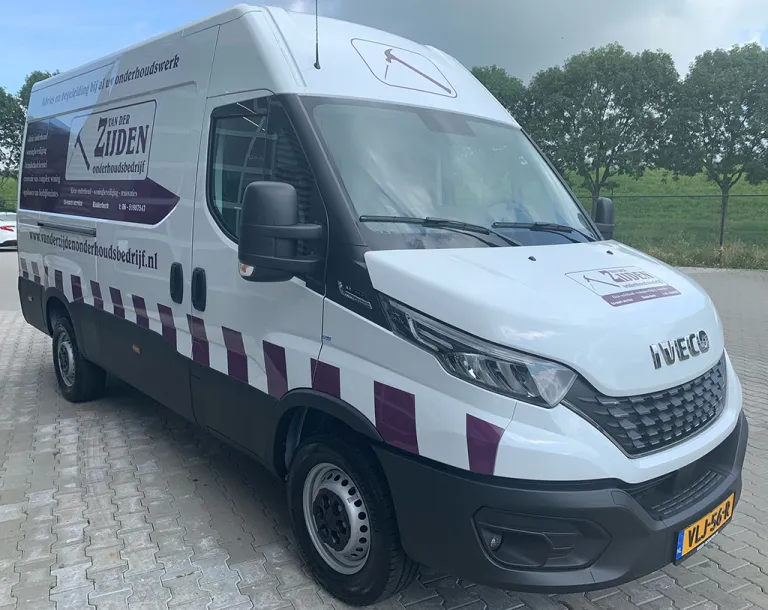 Nieuwe Daily bestelwagen voor Van der Zijden Onderhoudsbedrijf