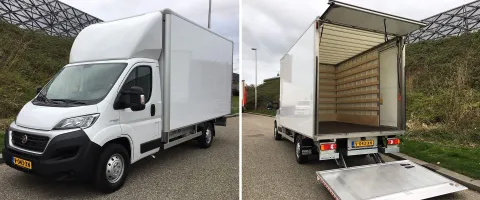 Fiat Ducato bakwagen voor Autorent Vitesse