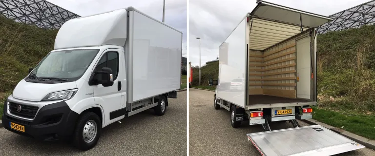 Fiat Ducato bakwagen voor Autorent Vitesse