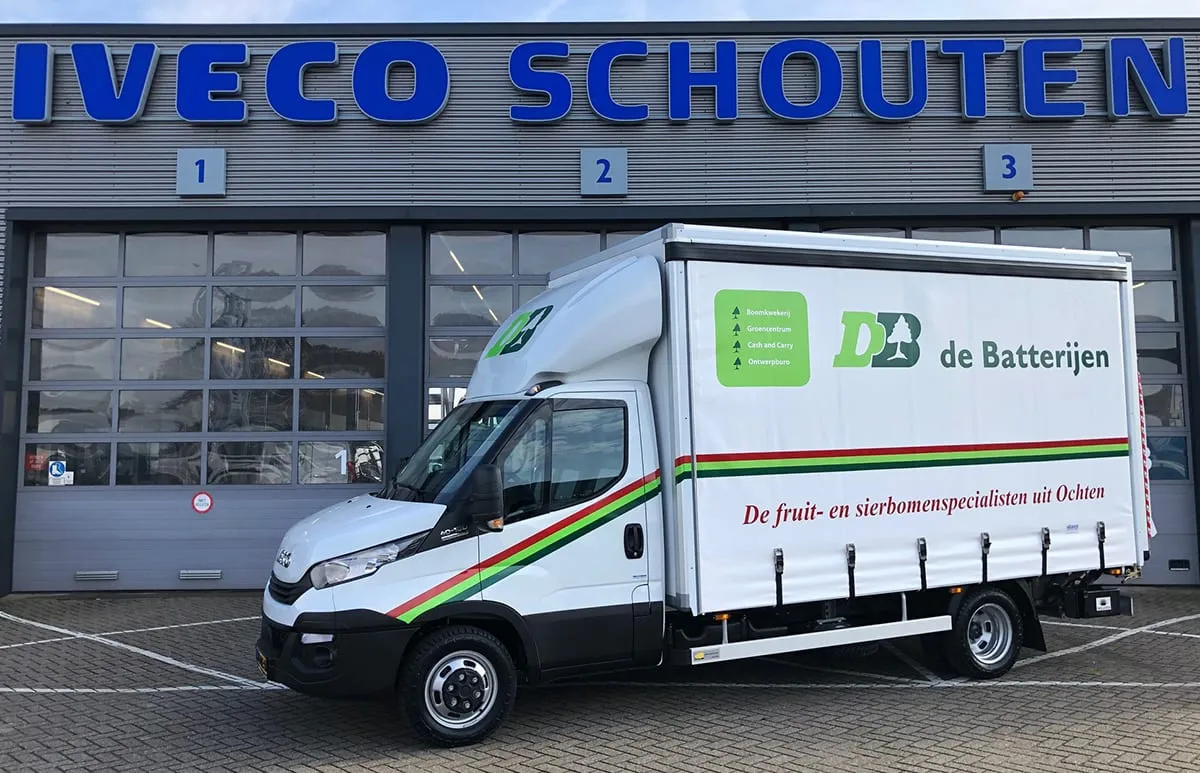 Nieuwe IVECO Daily voor Boomkwekerij de Batterijen