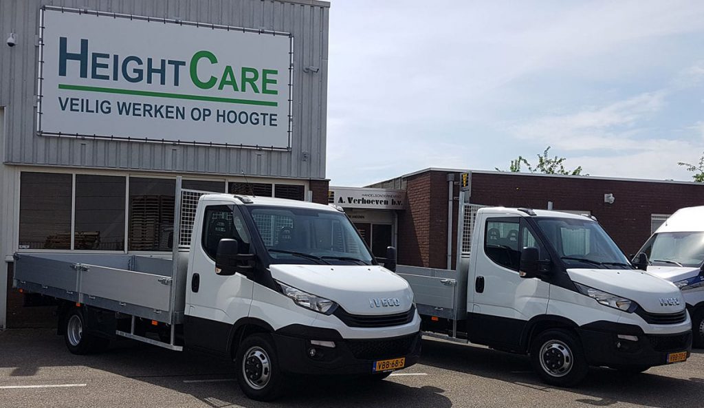 Twee nieuwe IVECO Daily's voor HeightCare