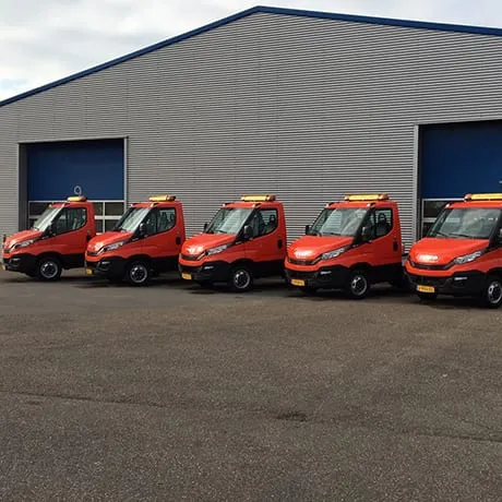 5 x Daily BE-trekker voor Firma Basten