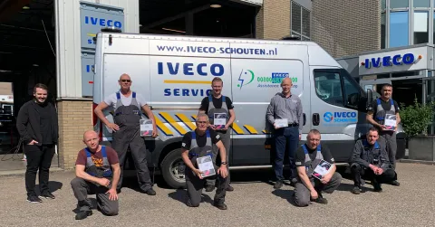 IVECO Schouten Amsterdam wint IVECO Service Challenge 2020