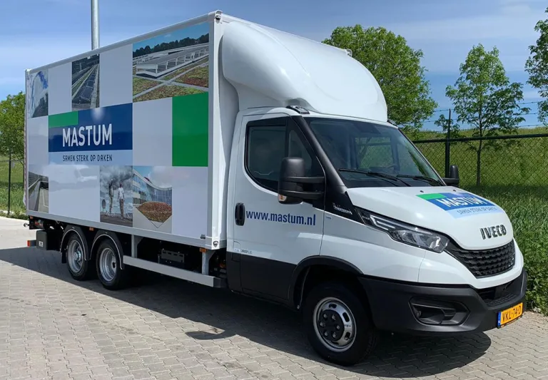 Mastum verwelkomt IVECO Daily met 3500PLUS systeem in wagenpark
