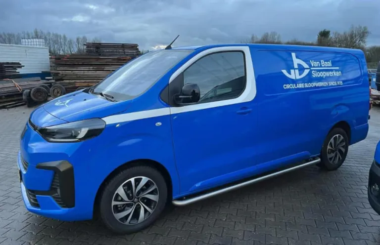 Van Baal Sloopwerken ontvangt twee nieuwe FIAT Scudo’s