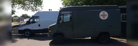 Loon- en Klusbedrijf A. Doorduin ruilt oude bus in voor een Daily