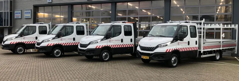 Vier nieuwe IVECO Daily’s voor Mouwrik Waardenburg