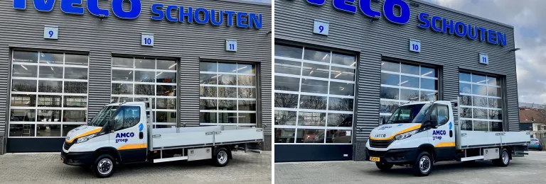 Nieuwe IVECO Daily 50C18 afgeleverd aan AMCO Compressoren