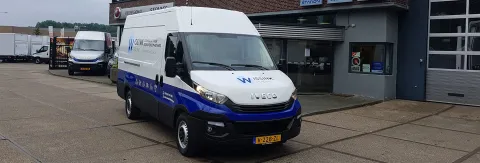 Nieuwe IVECO Daily bestelwagen voor Wissink Trading