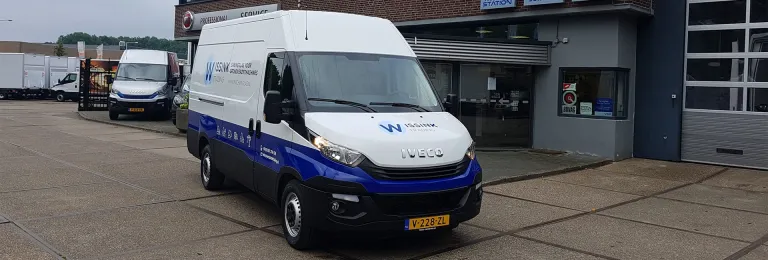 Nieuwe IVECO Daily bestelwagen voor Wissink Trading