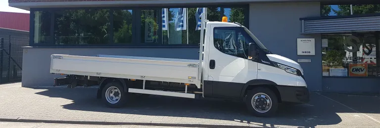 MC Contracting Conservering neemt een Daily open laadbak