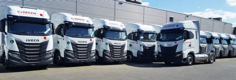 45 Nieuwe IVECO LNG-trucks voor C. van Heezik