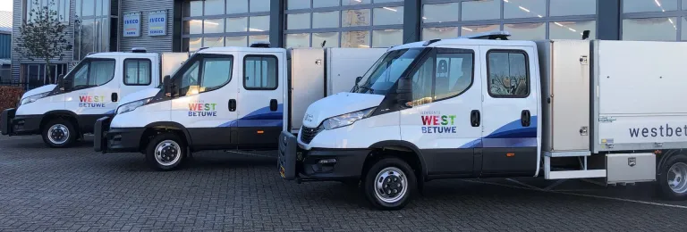Zes IVECO Daily’s voor Gemeente West Betuwe
