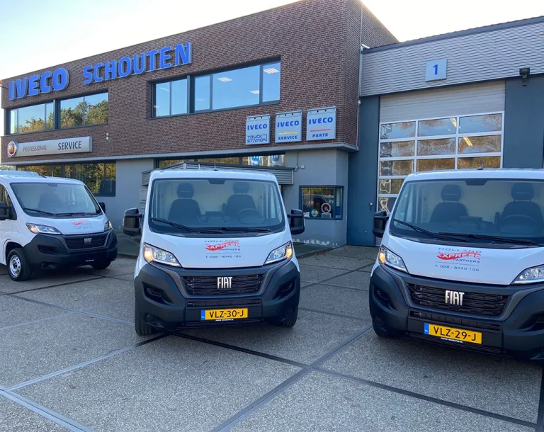 Holland Express Partners neemt 3 nieuwe Fiat Ducato’s in gebruik