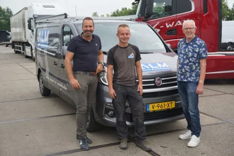 25ste Fiat bedrijfswagen voor Almbouw BV