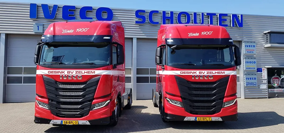 Twee nieuwe IVECO S-WAY’s voor Transportbedrijf Gesink