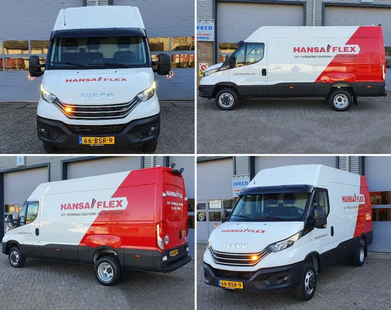 HANSA-FLEX neemt eerste IVECO Daily uit vijf in gebruik