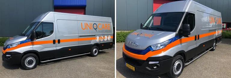 IVECO Daily op CNG voor Uniqcare Facility Services