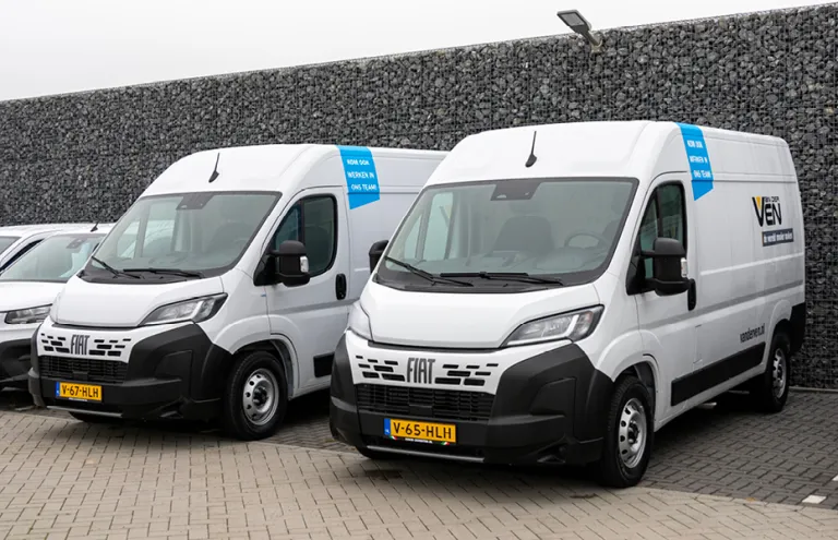 Van der Ven breidt wagenpark uit met 21 nieuwe Fiat Professional voertuigen