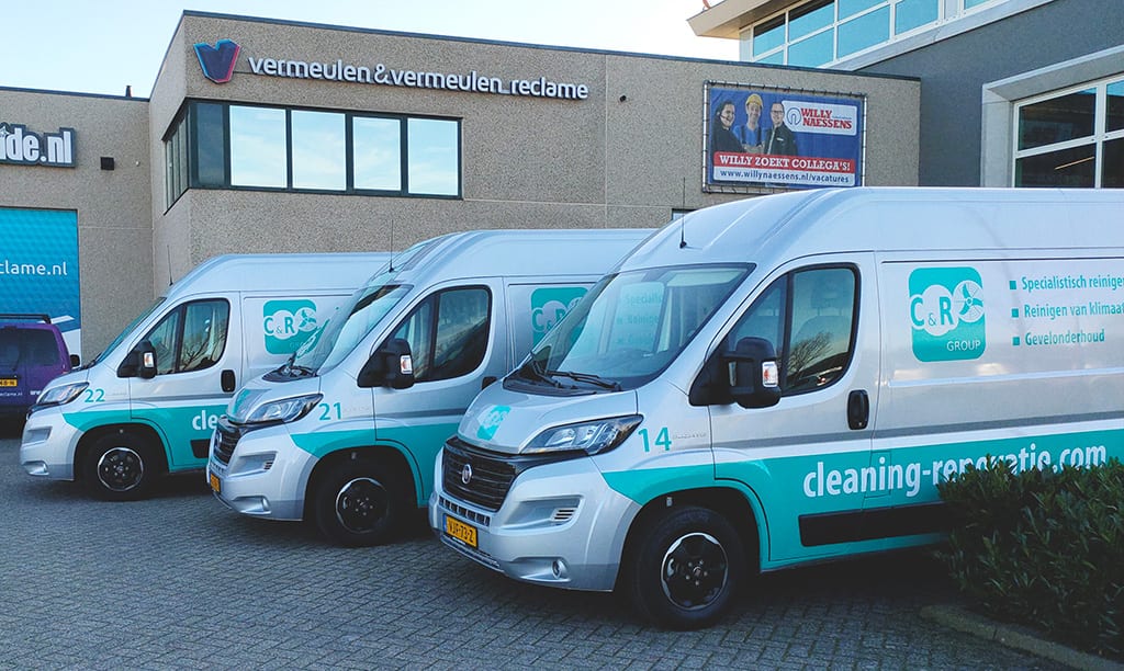 Nieuwe Fiat Ducato's voor C&R Group