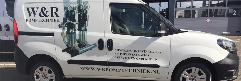 Doblo voor W&R Pomp- en Afvalwatertechniek