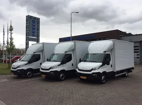 Drie IVECO Daily bakwagens voor Van der Ent Group