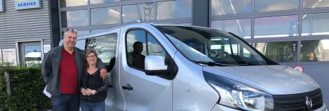 Fiat Talento dubbel-cabine voor LV Shop
