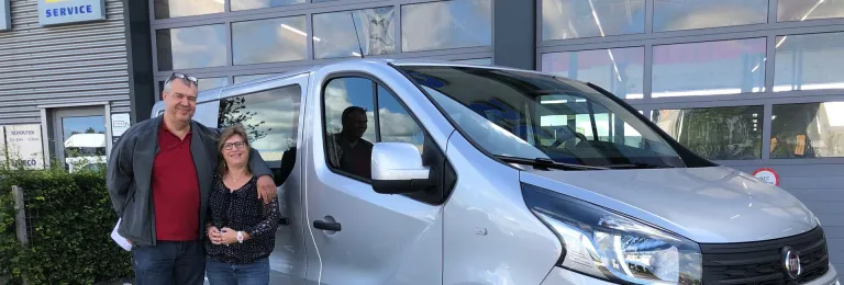 Fiat Talento dubbel-cabine voor LV Shop