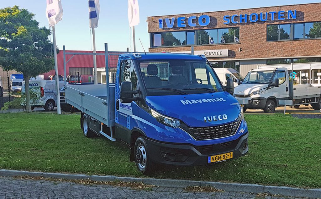 IVECO Daily Weijer open laadbak