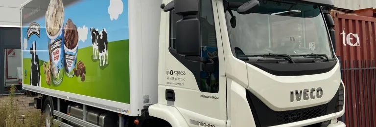 IJsExpress neemt nieuwe IVECO Eurocargo in gebruik