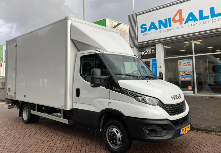 Nieuwe IVECO Daily bakwagen voor Sani4All Amsterdam
