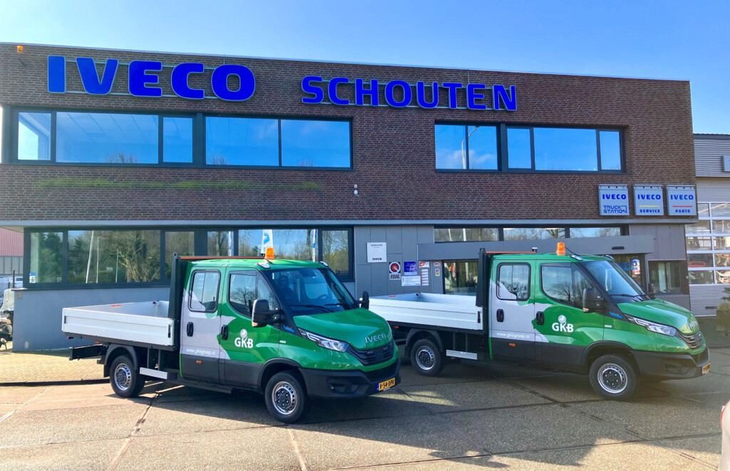 GKB breidt wagenpark uit met twee elektrische IVECO e-Daily’s