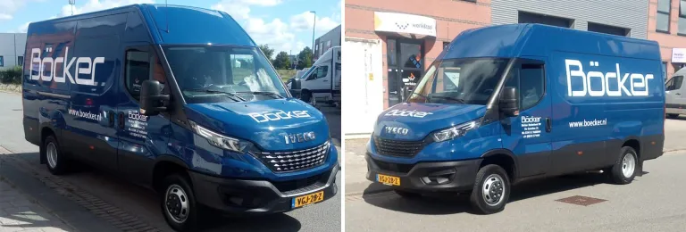 IVECO Daily voor Böcker Nederland