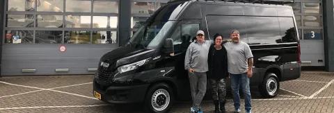 IVECO Daily Hi-Matic voor Van Es Dakbedekkingen