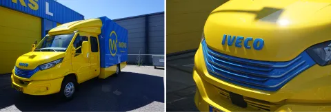 Stoere IVECO Daily voor Verkeersschool Wierks