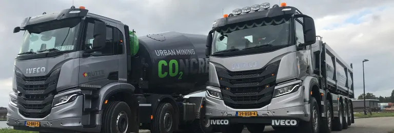Twee nieuwe IVECO’s voor de Rutte Groep