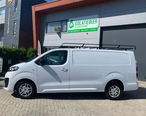 Isolatiebeer neemt Fiat Scudo in ontvangst