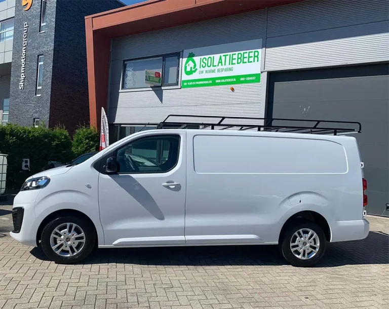 Isolatiebeer neemt Fiat Scudo in ontvangst