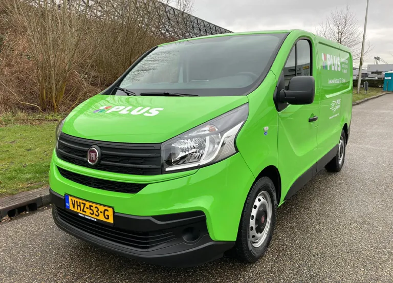 Twee nieuwe Fiat Talento’s voor PLUS Supermarkten