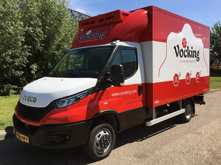 IVECO Daily koelwagen voor Vocking Vleeswaren