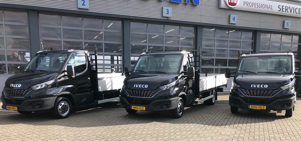 Drie nieuwe IVECO Daily's Metec Tiel