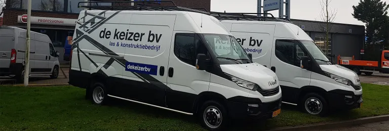 Twee Daily bestelwagens voor De Keizer BV