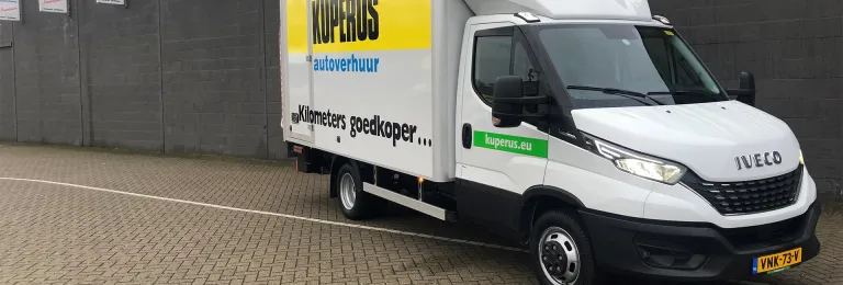 IVECO Daily bakwagen voor Kuperus Autoverhuur