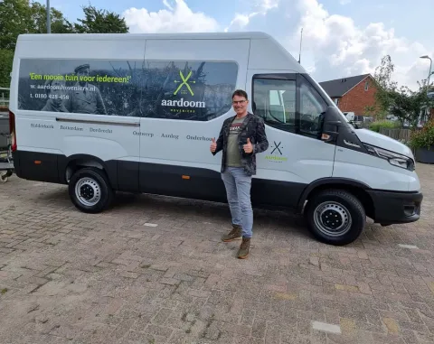 Aardoom Hoveniers kiest voor een IVECO Daily Hi-Matic