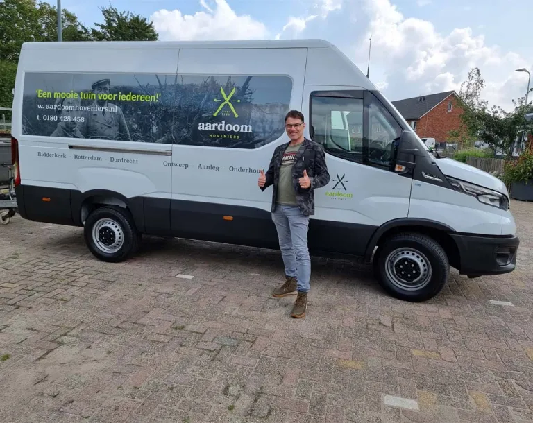 Aardoom Hoveniers kiest voor een IVECO Daily Hi-Matic