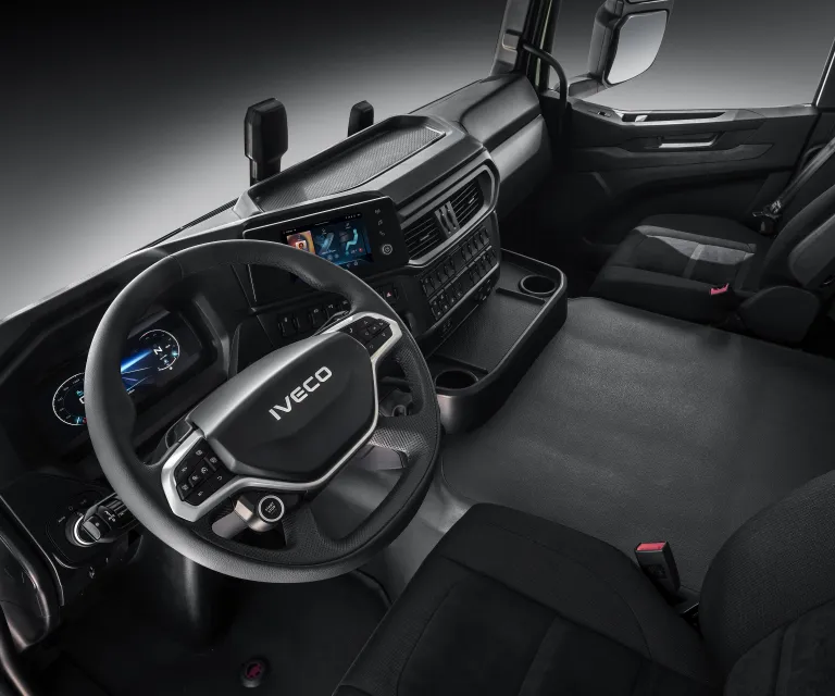Cockpit van de IVECO T-Way