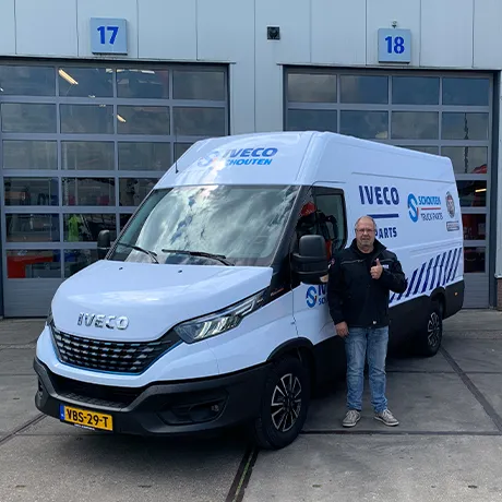 Nieuwe Parts route bus voor IVECO Schouten