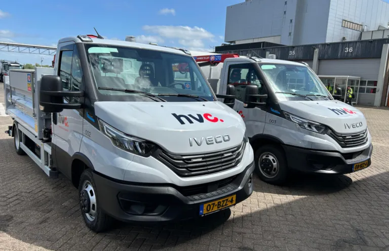 HVC kiest voor elektrisch vermogen met twee IVECO eDaily’s